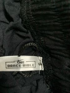 Black Side Cut Pant