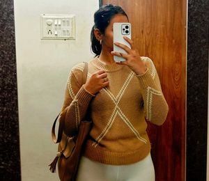 Tan Knit Sweater