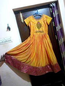 Orange Colour Dress