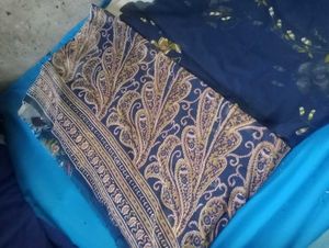 Elegant Floral Saree