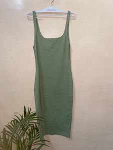 Olive Green Bodycon Dress