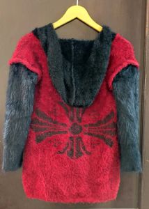 Never Used Hoody Furr Top