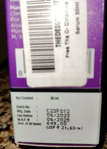 Cinamide radiance Serum