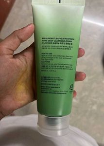 Anua Heartleaf facewash ✨