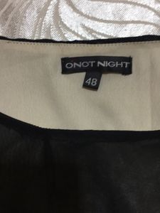 Black Layered Party and Dinner Dress