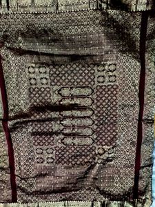 Yellow Color Colour Wedding Banarasi Silk sare