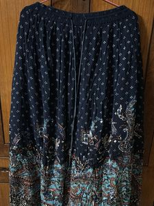 Boho Print Maxi Skirt