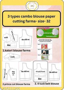 Katori Blouse Cutting Farmas