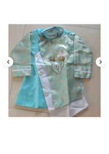 Partywear Sherwani Aur Kurt Pejama Set