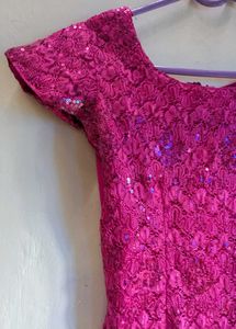 Sparkly Pink Party Dress