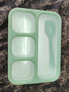 Tiffin With Spoon
