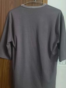 Peach Colour T-shirt, Oversized T-shirt