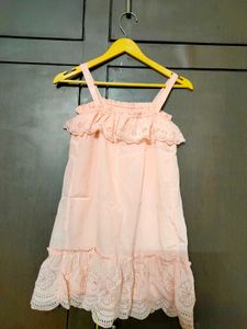Peach Dress