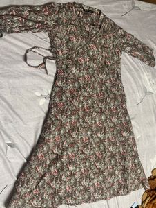 Paisley Wrap Dress