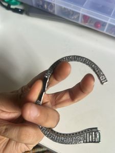 Sparkly Open Cuff Bracelet