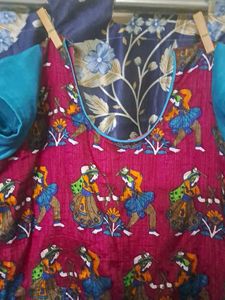 Unique Print &amp; Flowy Gown