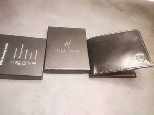 Men&#39;s Wallet ,Original leather Minimalist Design