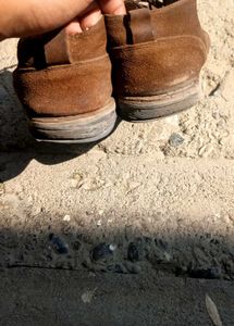 Brown Suede Sneakers