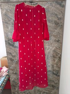 Set Of 3 Crop Top Plazzo With Shrug
