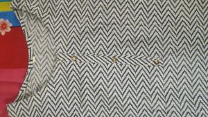 Patterned Short Kurta