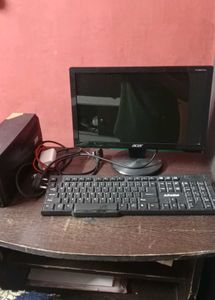 Acer Monitor, Keyboard, and UPS