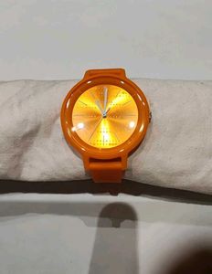 Yellow and orange Fashion Watch in combo