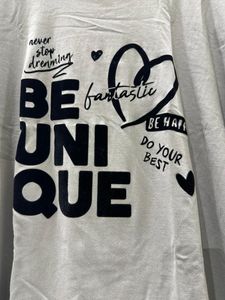 Graphic Print Oversized Tee