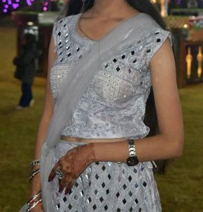 Beautiful Lehanga Choli With Shrug And Dupatta