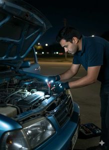 LED Finger Light Glove in