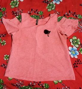 Pink Crop Top