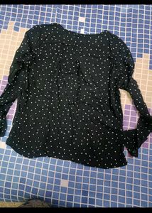 Navy Blue Embellished Pullover Sweater