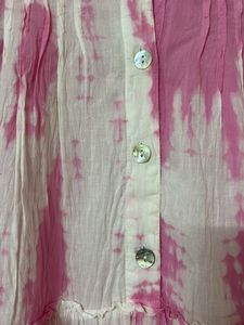 Pink Toe Due Single Piece Dress Cum Top