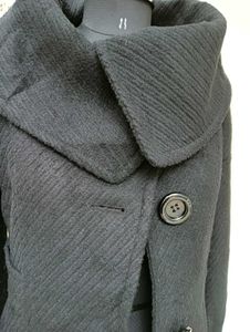 Black Woolen Coat ( DIA)( Booked)