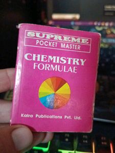 Pocket Chemestry Formula Book