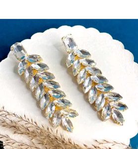 Ad Stone Earrings Big Size