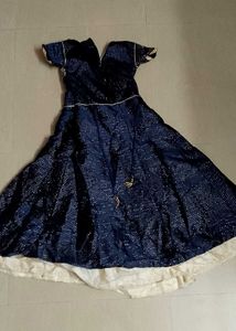 Elegant Navy Blue Kurta