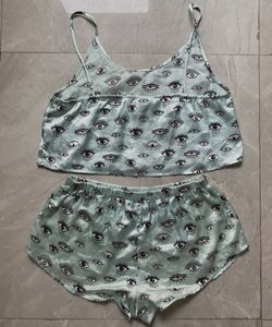 Evil Eye Pattern Pajama Set