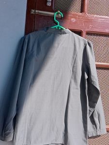 Grey Top Full Sleeve