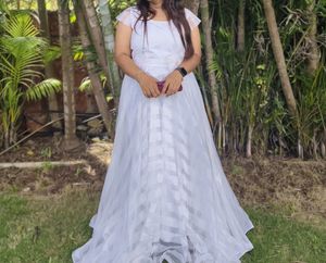 Elegant White Gown