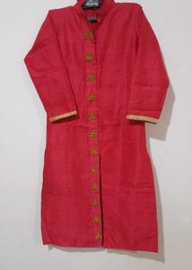 Elegant Red Kurta