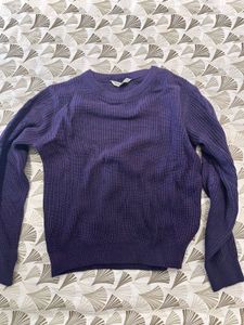 Purple Knit Sweater