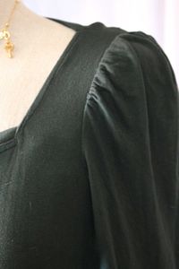 Elegant Green Tie Back Midi Dress