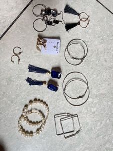 9 piece of earrings set