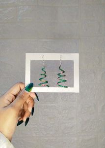 Handmade Christmas Earrings 🎄