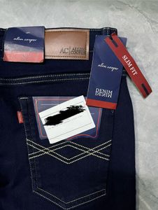 Dark Blue Denim Jeans