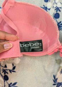 Bebe Pink Push-up Bra