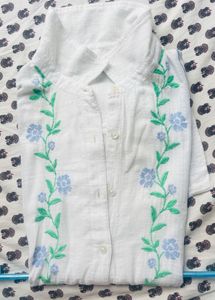 Floral Embroidered Top