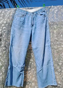 Light Wash Denim Jeans