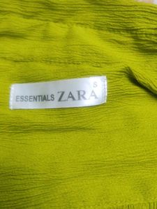 Lime Green Collared Long Sleeve