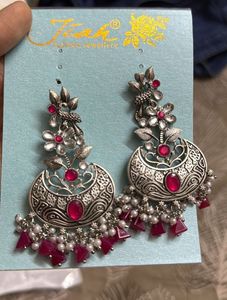 2 Oxidised Earrings